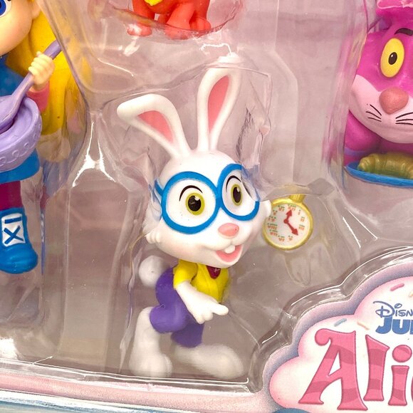 Disney Junior Alice's Wonderland Bakery Friends 6-Piece Figurine Set 3" NEW! - Picture 12 of 14